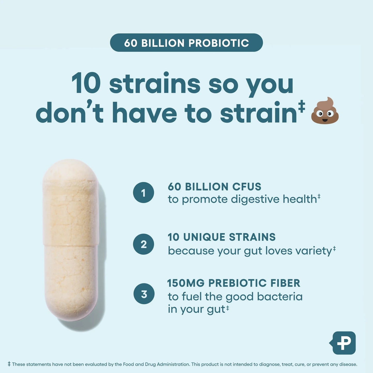 【Physician's CHOICE Site】 Probiotics 60 Billion CFU -60ct