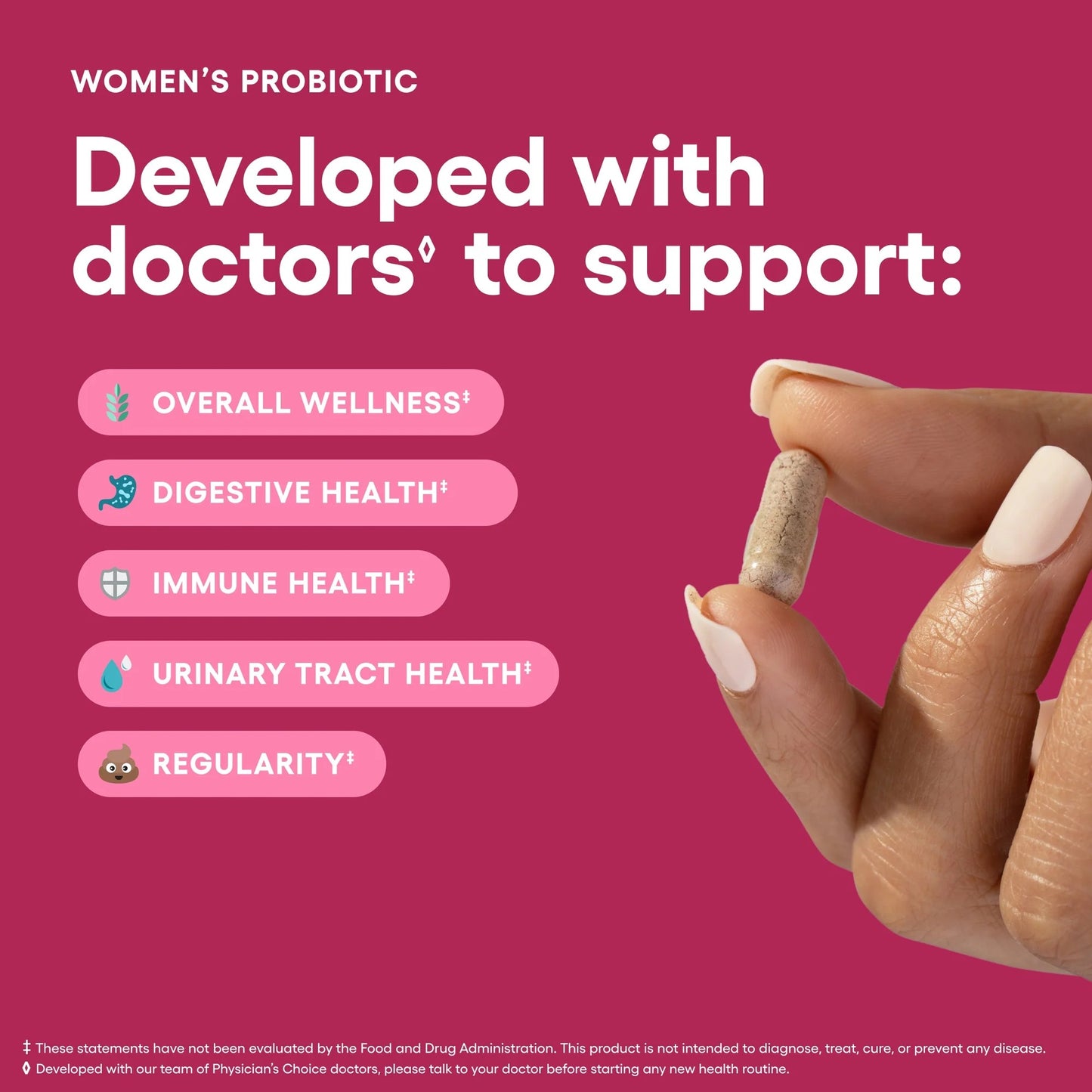 [Physician's Choice Site] Probiotics Women's Probiotic - 60 CT