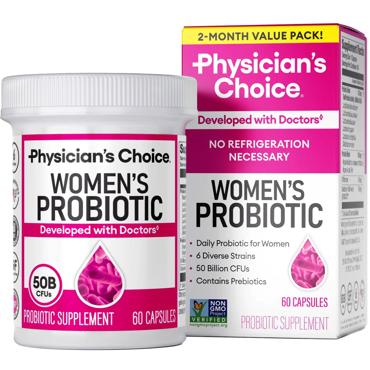[Physician's Choice Site] Probiotics Women's Probiotic - 60 CT