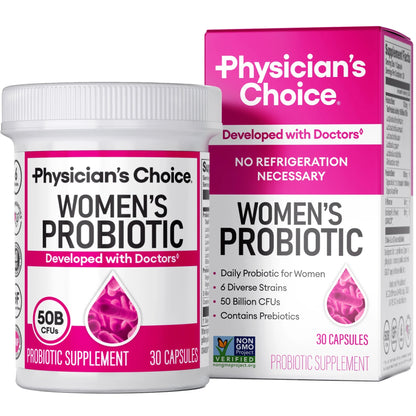 [Physician's Choice Site] Probiotics Women's Probiotic - 60 CT